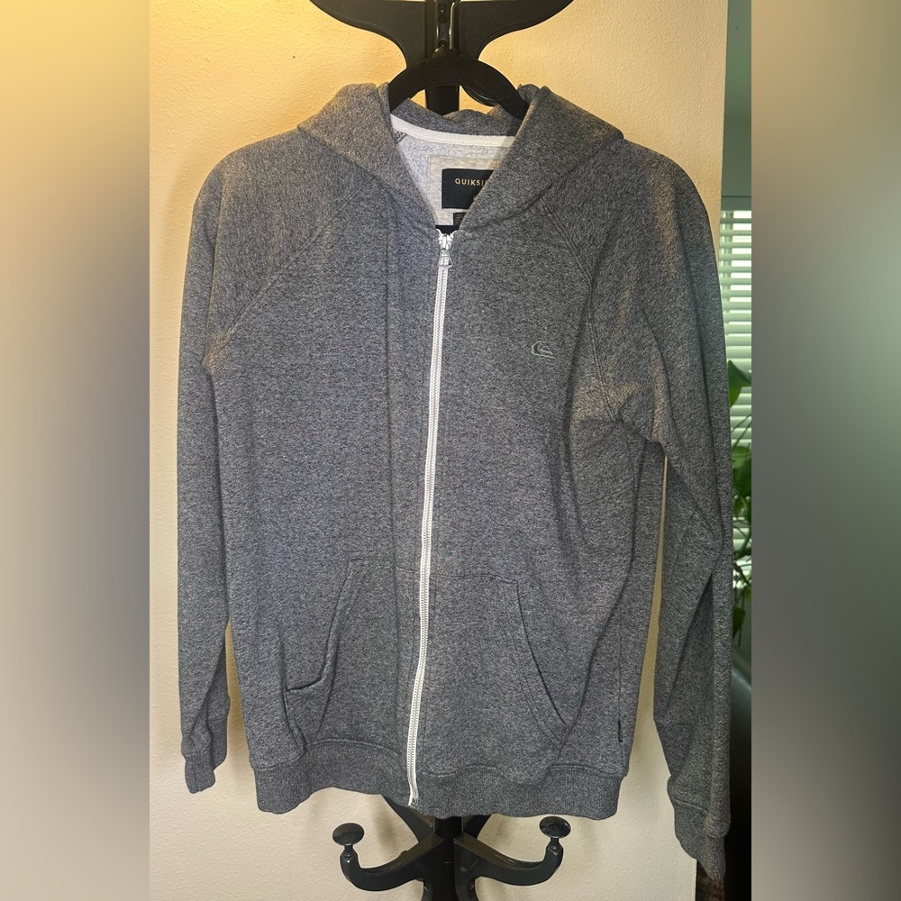 Quicksilver Gray Hoodie - Large